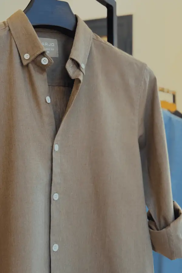 Mocha Taupe Brown Shirt