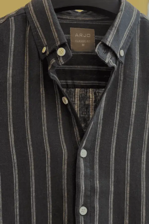 Black Sand Stripes Shirt