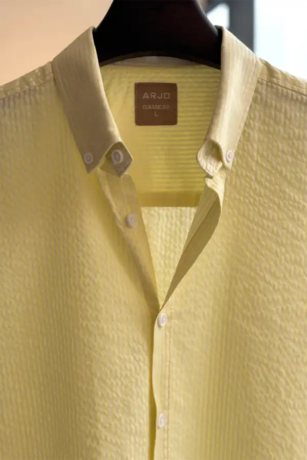 Soft Lemon Texture Premium Shirt