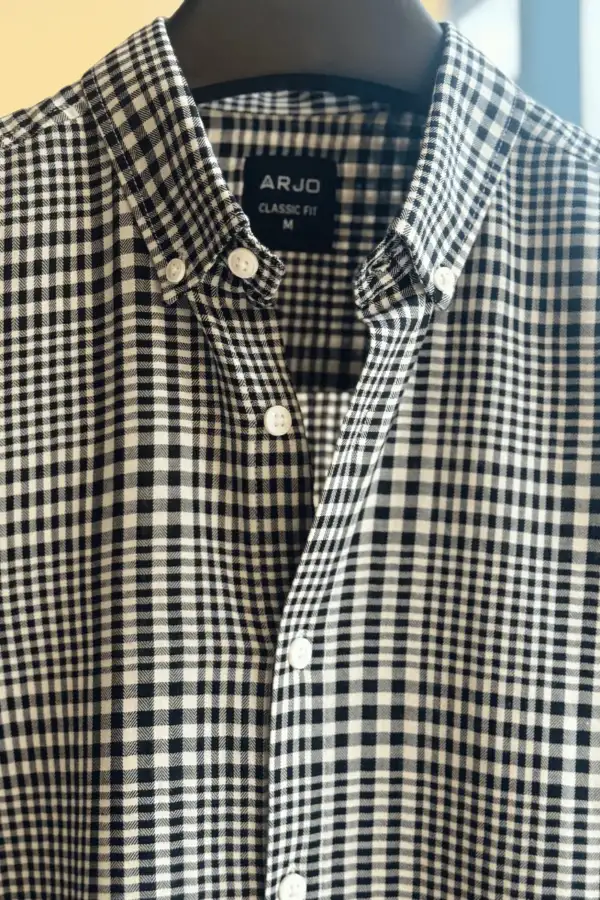 Black & White Vibe Check Shirt