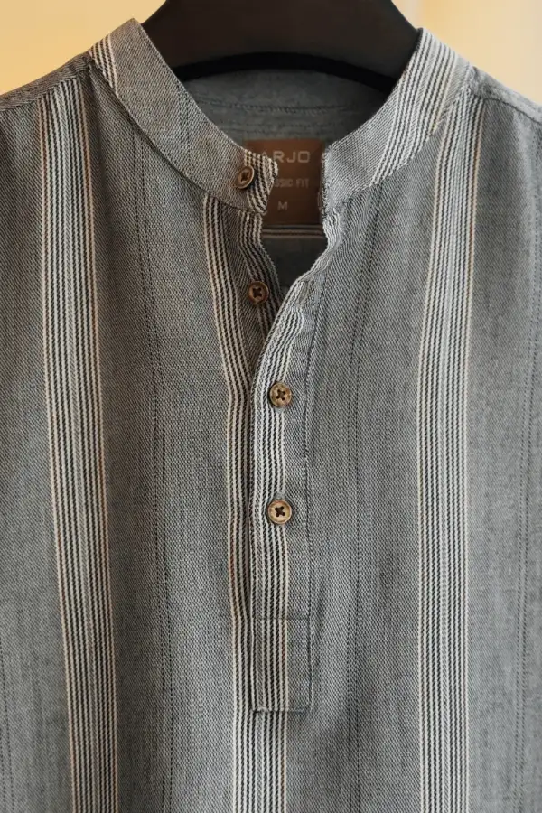 Grey Vertical Stripe Katua