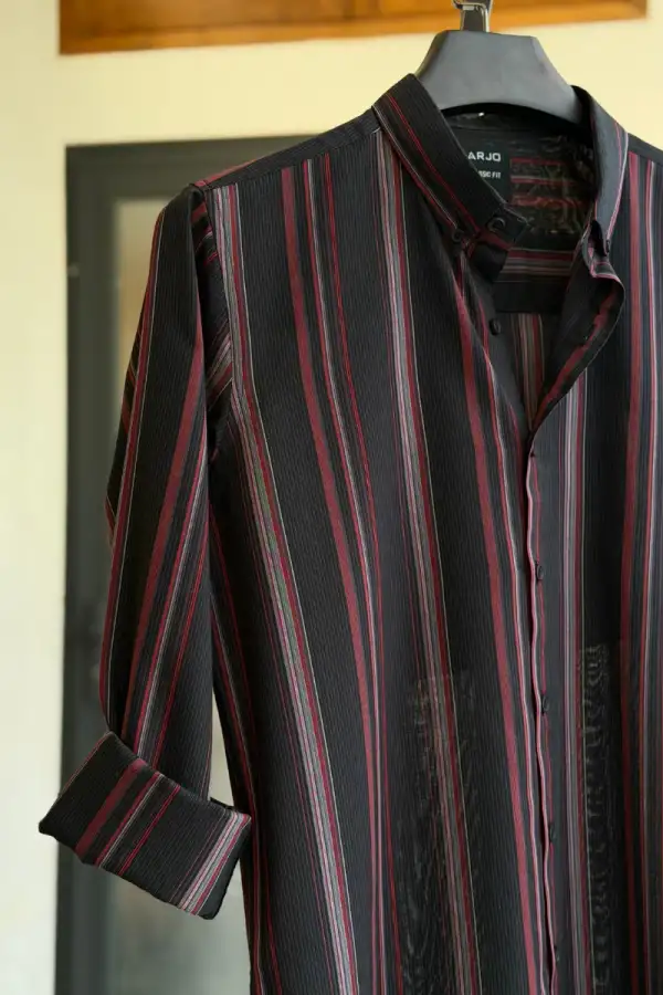 Midnight Crimson Shadow Classic Shirt