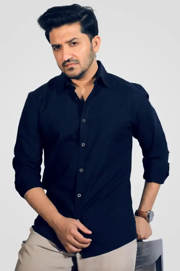 Oxford Navy Blue Classic Fit Shirt