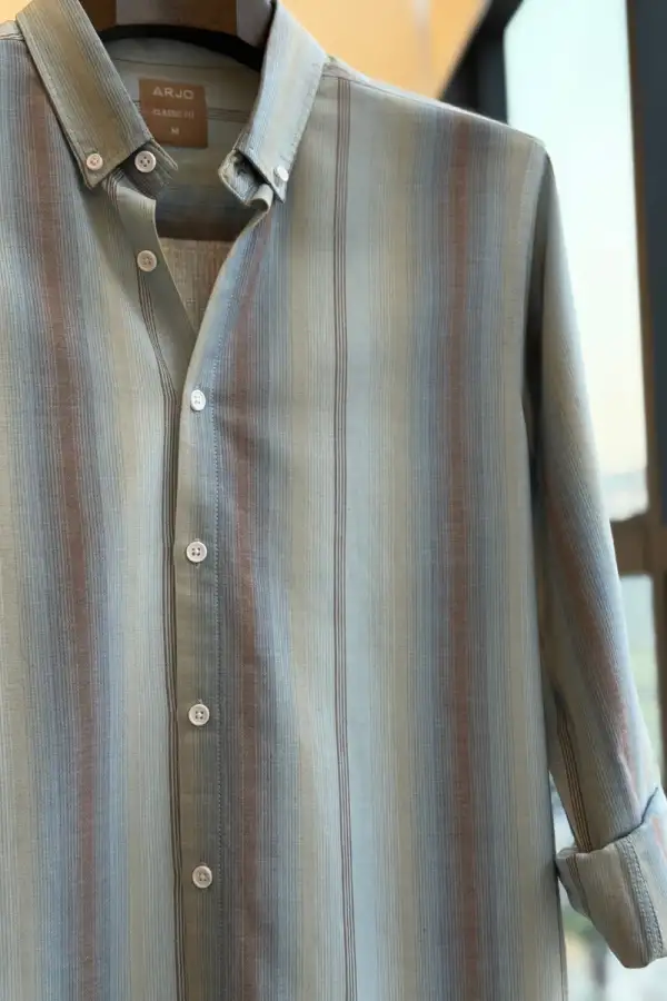 Icy Mist Striped Shirt
