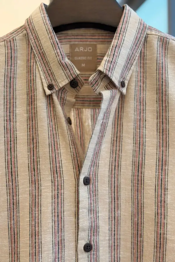 Earthline Striped Shirt