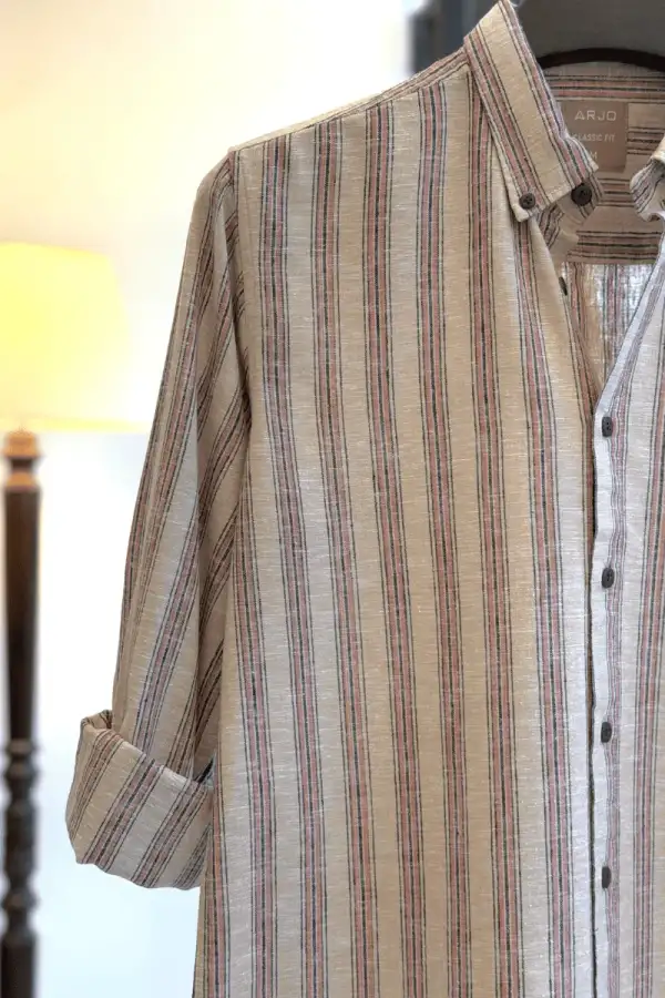 Earthline Striped Shirt