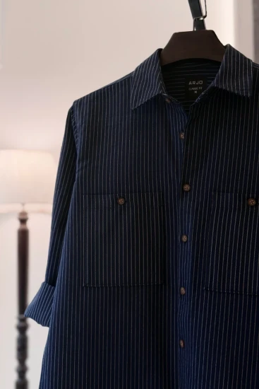Midnight Stripe Overshirt