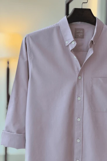 Light Purple Oxford Cotton Shirt