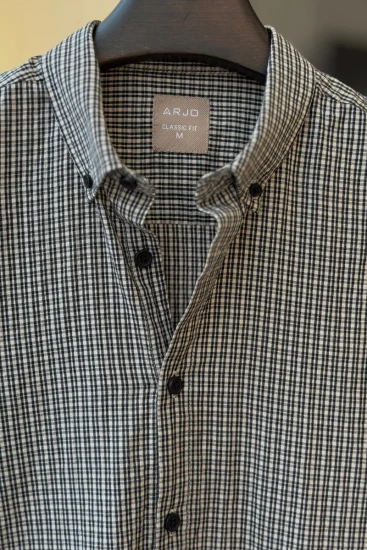 Black & Brown Checked Shirt