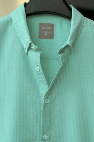 Light Mint Green Stripe Shirt