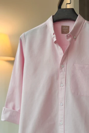 Baby Pink Oxford Cotton Shirt