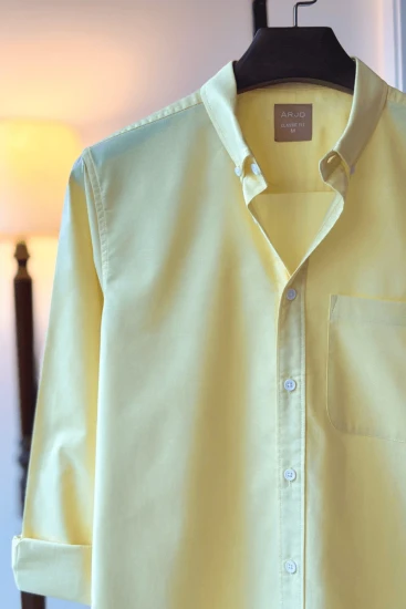 Light Yellow Oxford Cotton Shirt
