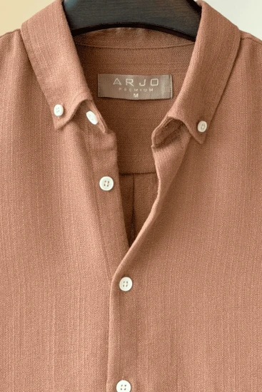 Honey Bronze Textured Shirt