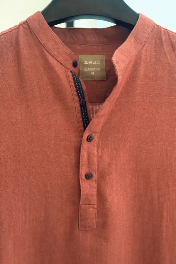 Rust Orange Cotton Katua