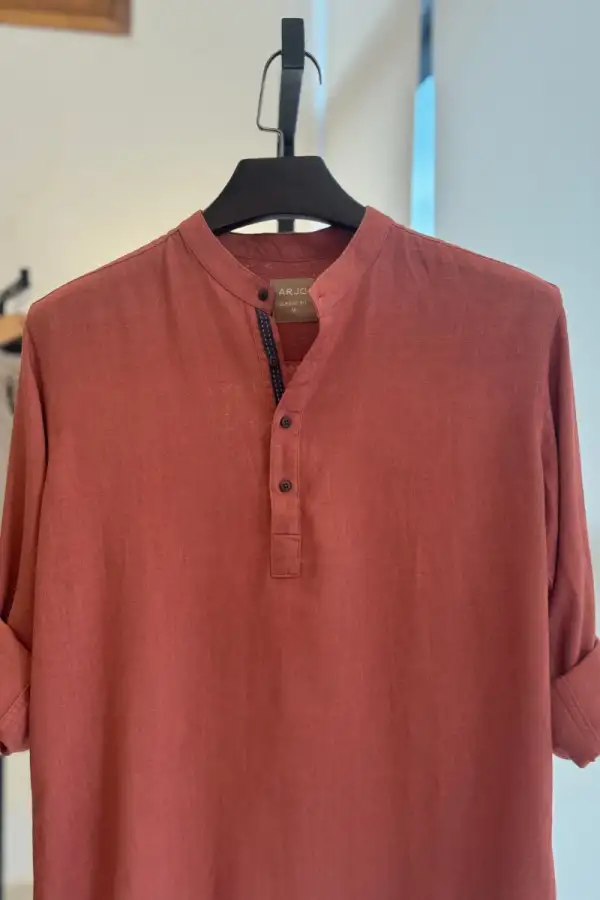 Rust Orange Cotton Katua