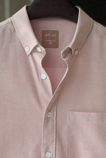 Light Pink Sand Oxford Shirt
