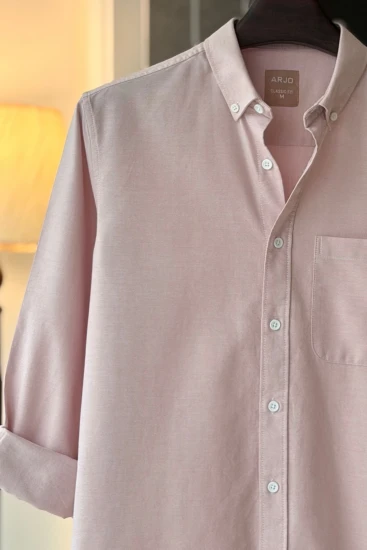 Light Pink Sand Oxford Shirt