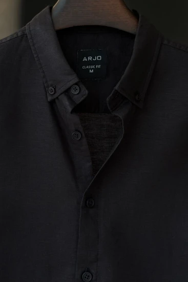 Black Solid Shirt