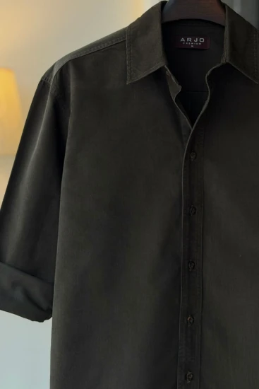 Dark Olive Corduroy Shirt