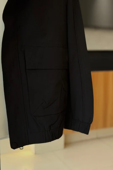 Arjo Modern Black Transit Jacket