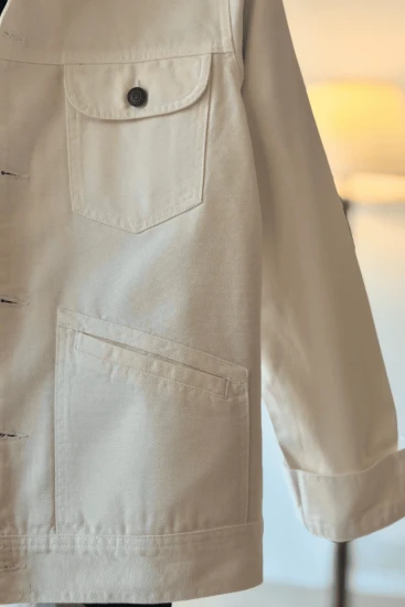 White Canvas Jacket