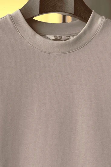 Light Beige Drop-Shoulder AirFlex T-Shirt