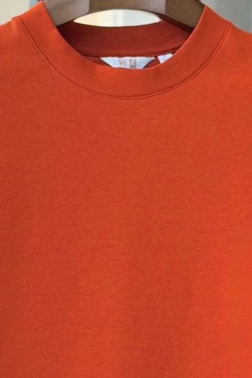 Rusty Orange Drop-Shoulder Premium T-Shirt
