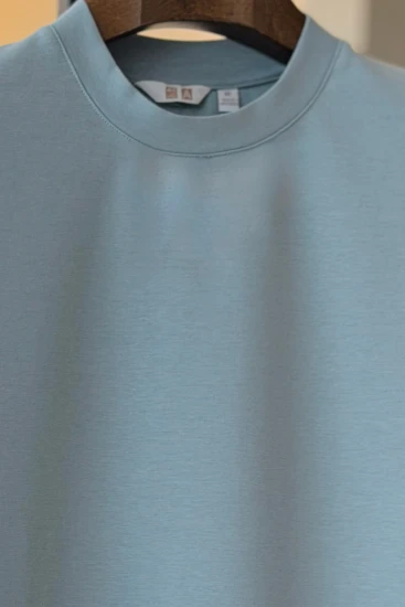 Powder Blue Drop-Shoulder Premium T-Shirt