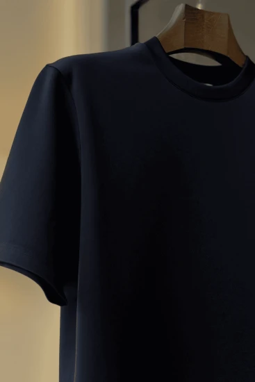 Navy Blue Short Sleeve T-Shirt