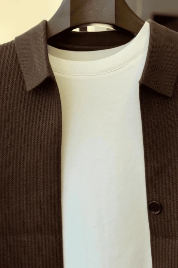 Dark Chocolate Pocket Business jacket