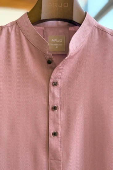 Light Pink Textured Panjabi