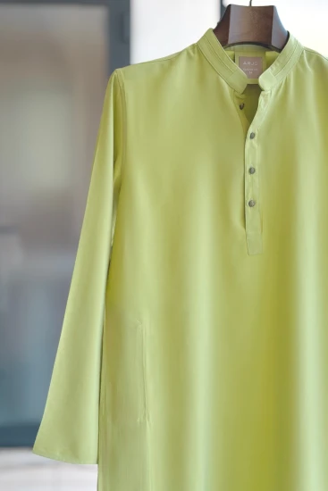 Light Olive Classic Panjabi