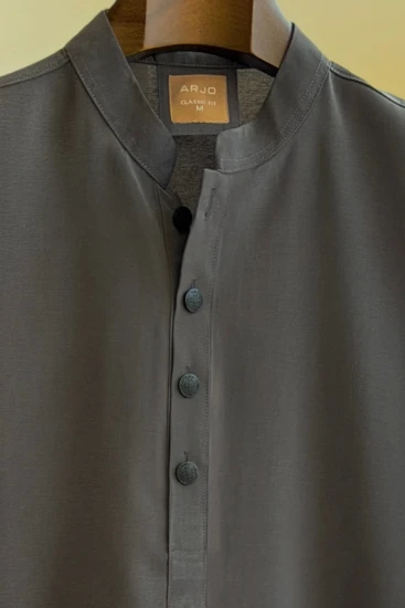 Dark Grey Classic Panjabi