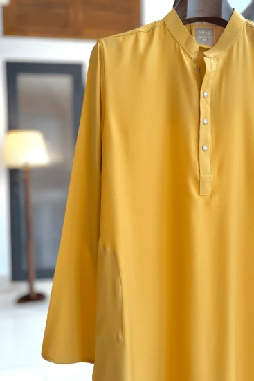 Golden Yellow Classic Panjabi