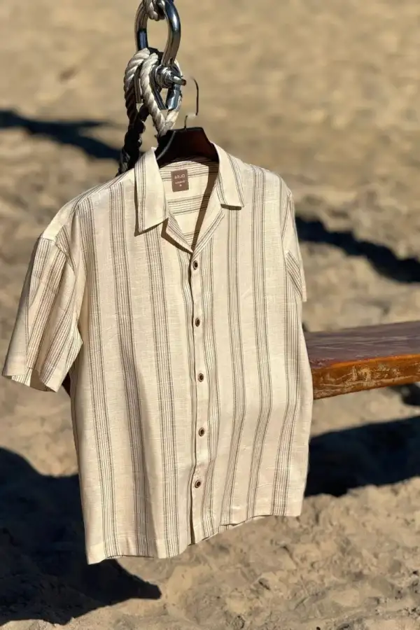 Coastal Lines Q Ben Collar Shirt