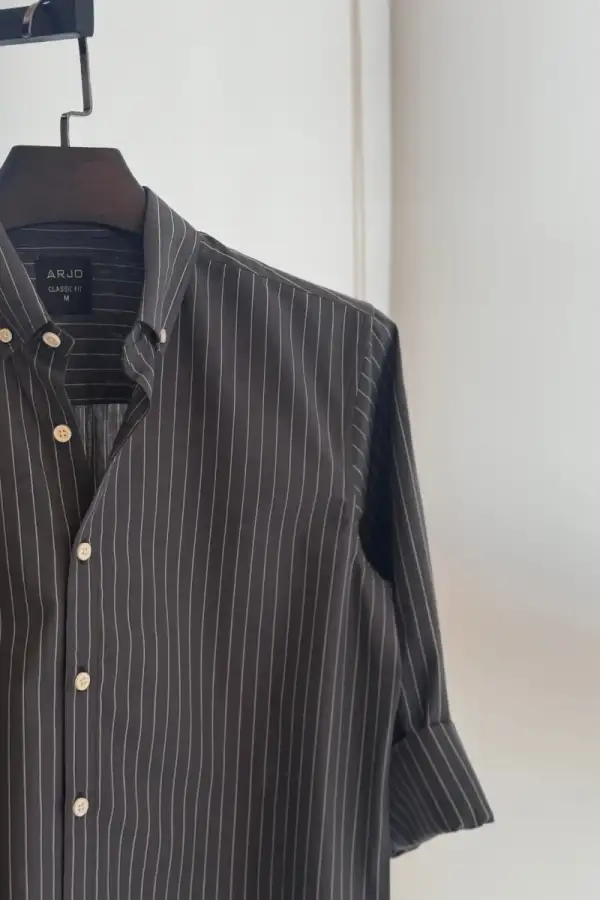 Midnight Pinstripe Shirt