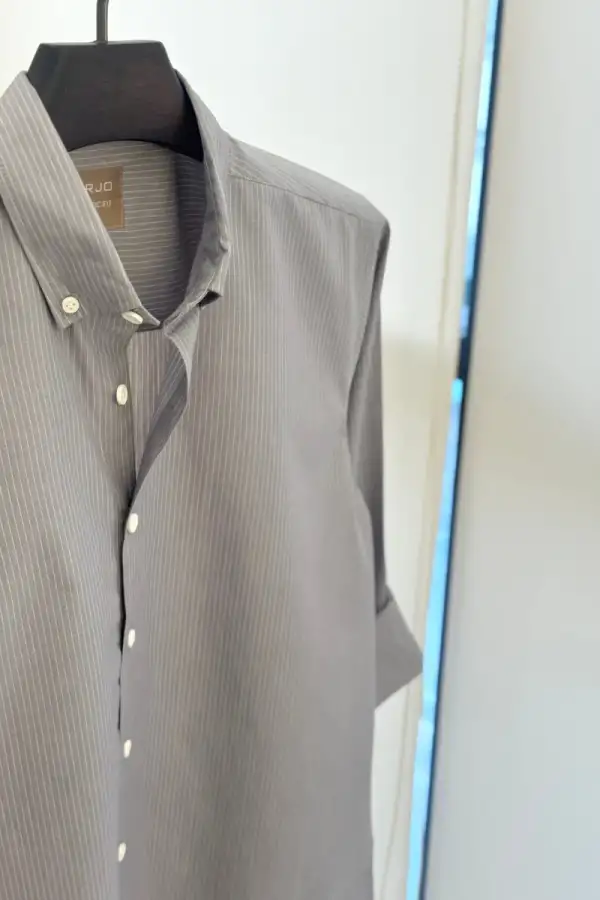 Slate Pinstripe Shirt